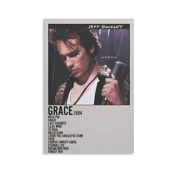 Jeff Buckley Poster (28) Home Decor Poster Wall Art Hanging Picture Print Bedroom Decorative Painting Posters Room Aesthetic 20x30inch(50x75cm)