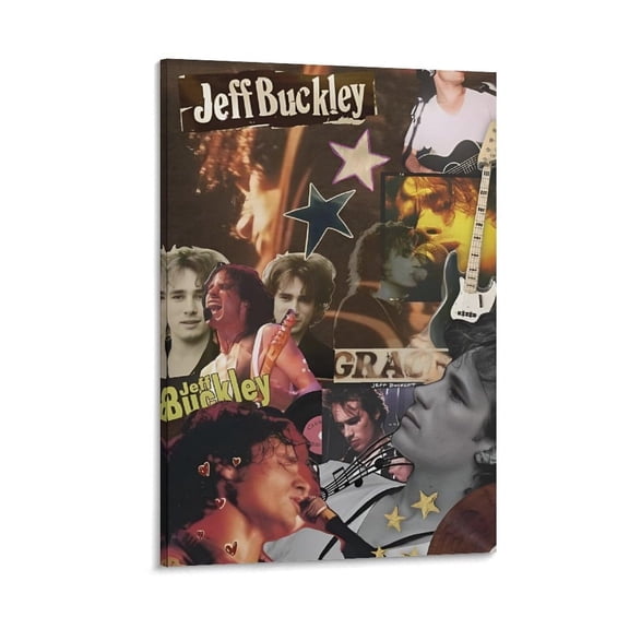 Jeff Buckley Poster Fashion Poster 9 Artworks Picture Print Poster Wall Art Painting Canvas Decor Home Posters Decorative