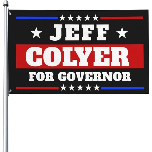 Jeff Colyer For Governor Of Kansas 2026 flag Colyer 2026 3x5 Ft Banner Yard Outdoor Flags