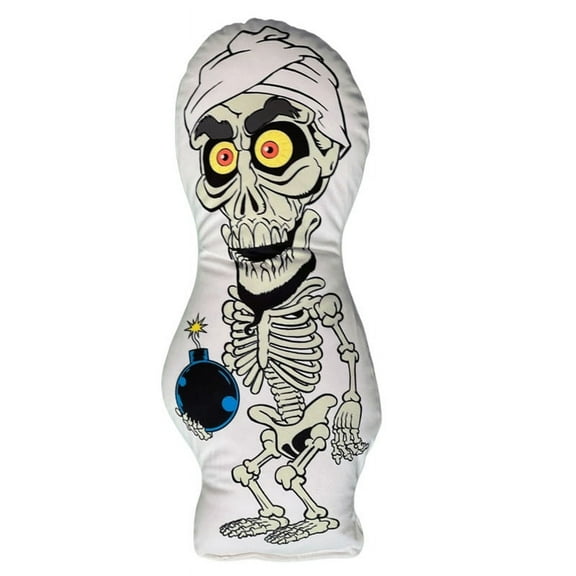 Jeff Dunham - Achmed Pillow | Skeleton Throw Pillow - Great for Collections, Fans, and Friends (8x3x18.5 inches)
