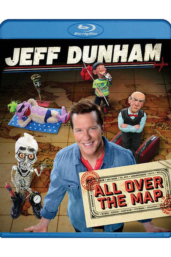Pre-Owned Jeff Dunham: All Over the Map (Blu-ray)