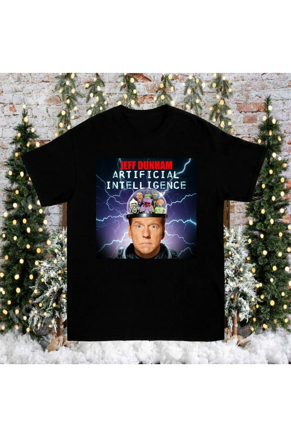 Jeff Dunham Artificial Intelligence Tour 2024 T Shirt All Size S to 5XL ST150