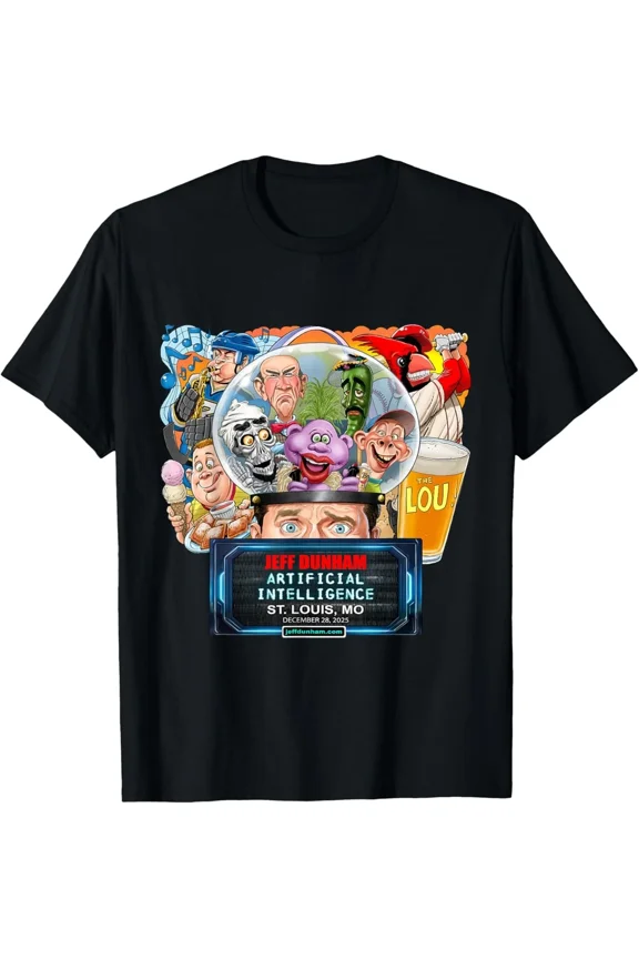 Jeff Dunham St. Louis, Mo (2025) T-Shirt