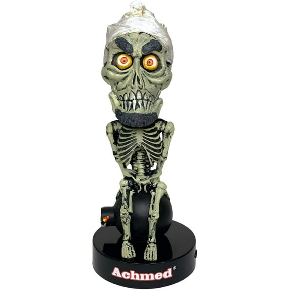 Jeff Dunham - Talking Achmed Bobblehead | Talking Bobblehead with 9 Unique Phrases (8")