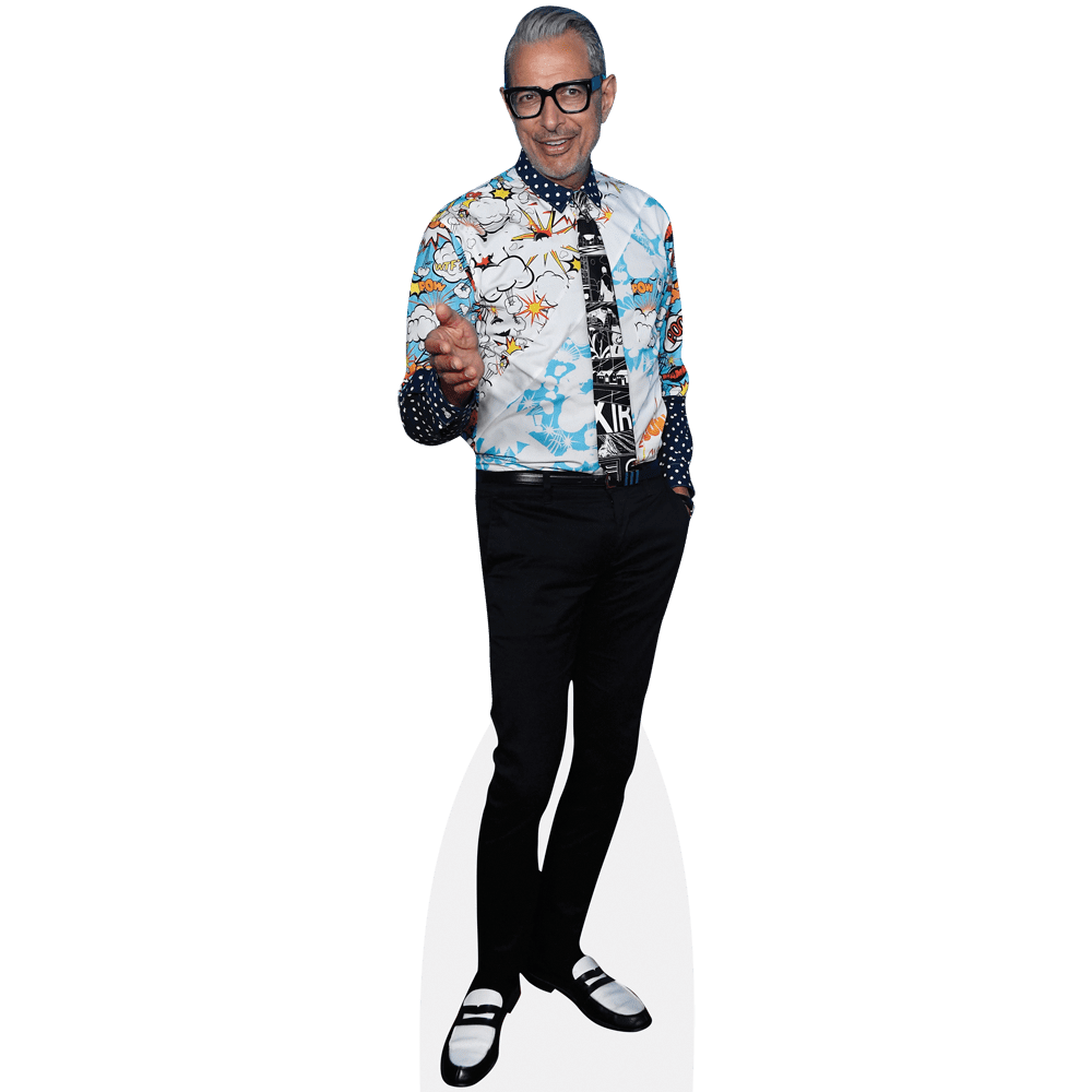 Jeff Goldblum (Young) Pappaufsteller – Lebensgroß, Max. 190 Cm, Für Partys & Events
