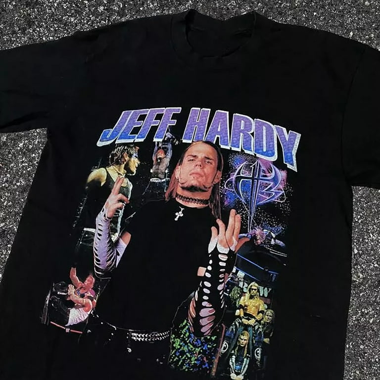 Jeff Hardy Black Cotton Size S-4XL T-Shirt Unisex - Walmart.com