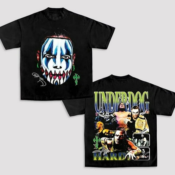 Jeff Hardy Wrestling Tee, Wrestling Graphic Tee, WWE Shirt, MMA Shirt, Sports T-shirt, Wrestling Gift
