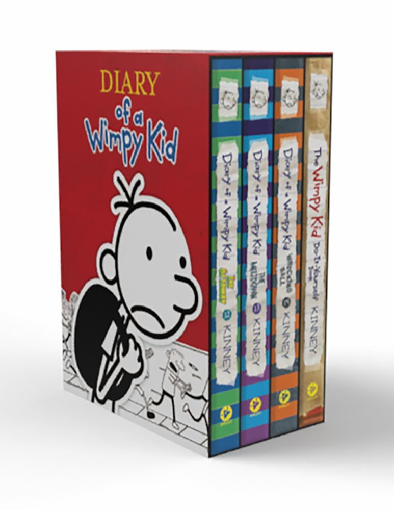 Jeff Kinney: Diary of a Wimpy Kid Box of Books 12-14 Plus the Wimpy Kid Do-It-Yourself Book: Hardcover Gift Set (Hardcover)