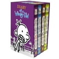 thumbnail image 1 of Diary of a Wimpy Kid Box of Books 5-8 Hardcover Gift Set: Ugly Truth, Cabin Fever, the Third Wheel, Hard Luck (Hardcover), 1 of 2