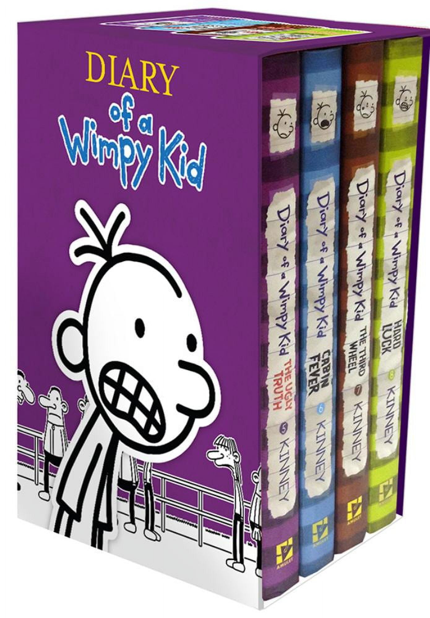 洋書 Diary of Wimpy Kid 1-8 Diary Of A Wimpy Kid Box Of Books 1-8 by Jeff Kinney | eBay