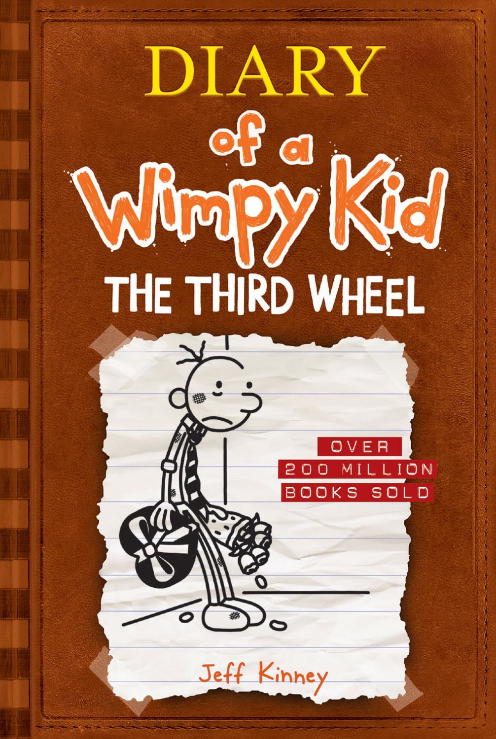 JEFF KINNEY The Third Wheel (Diary of a Wimpy Kid #7) (Hardcover)
