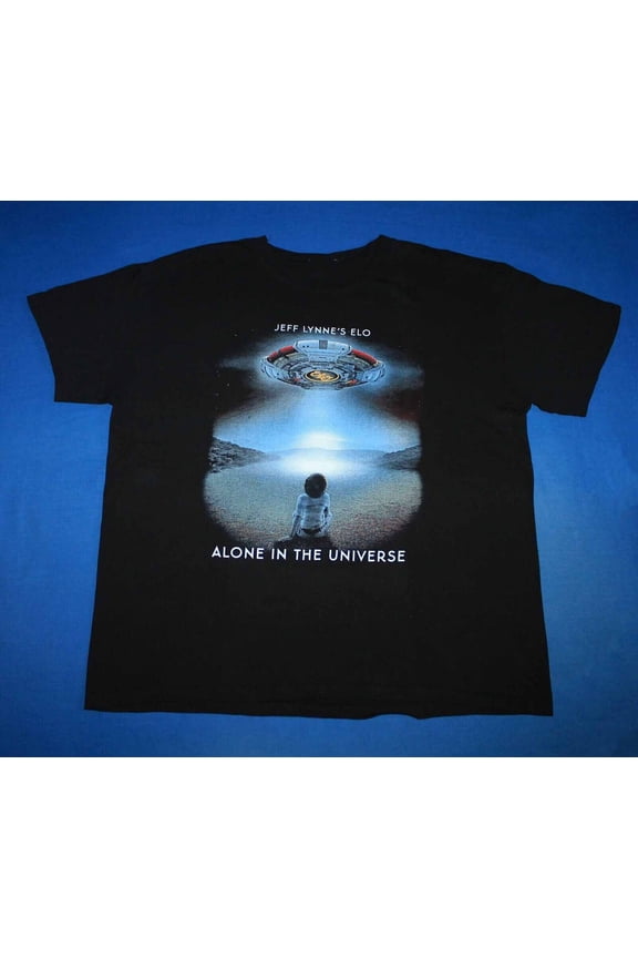 Jeff Lynne ELO Alone in the Universe Shirt Black Uniex S-2345XL UU186