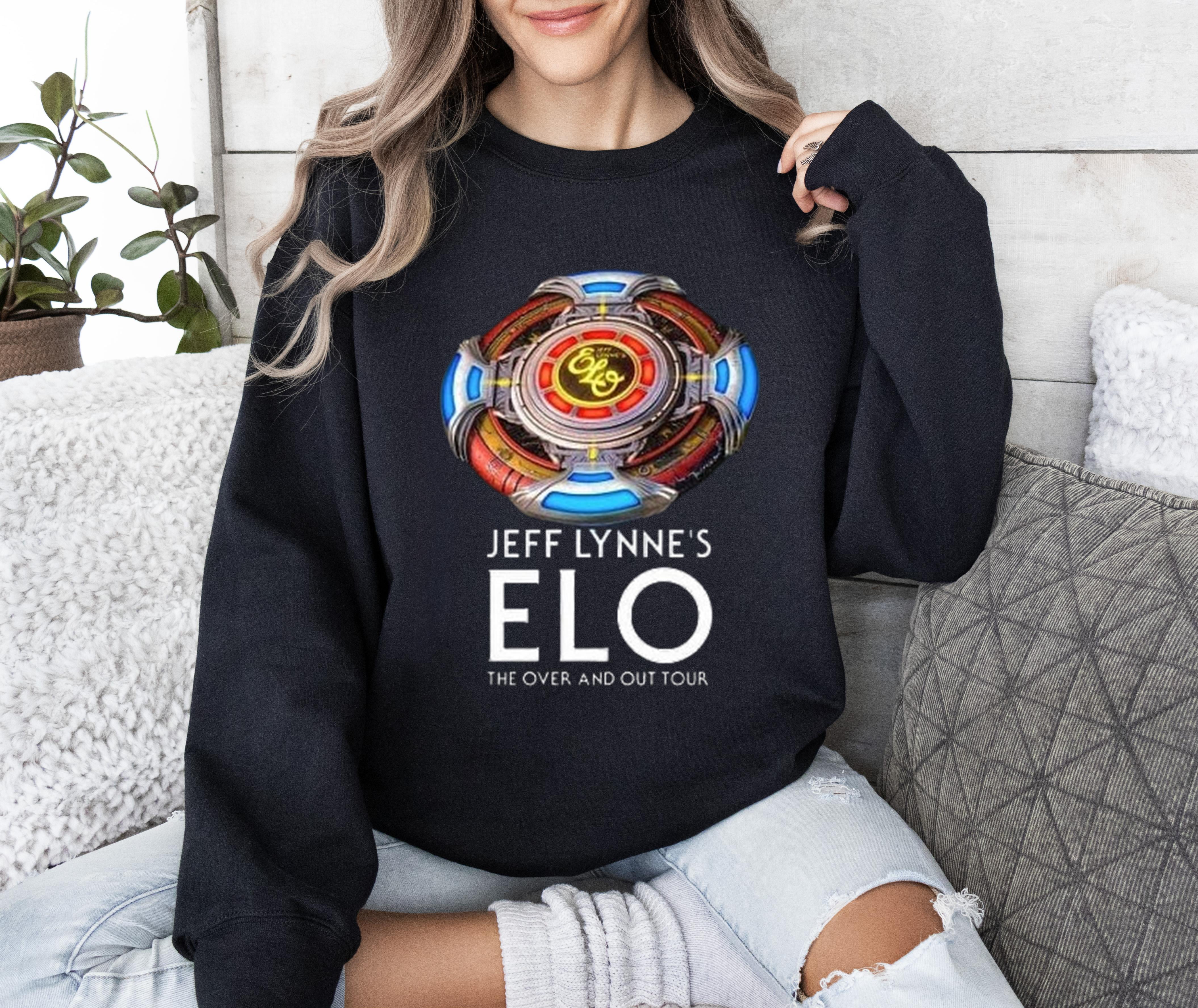 Jeff Lynne'S Elo, The Over And Out Tour 2024 Sweatshirt, Jeff Lynne'S