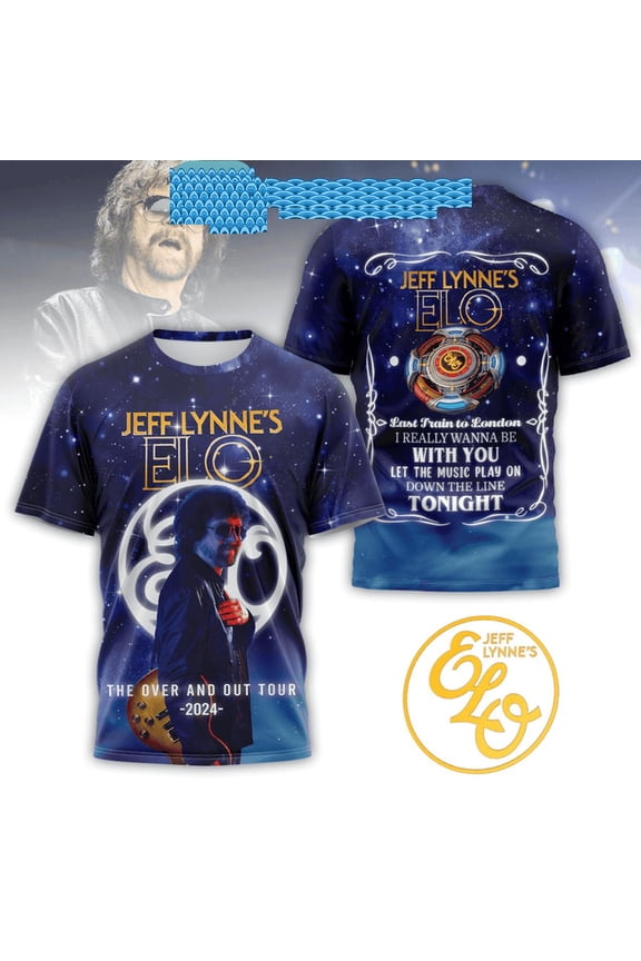 Jeff Lynnes Elo Last Train To London I Really Wanna Be With You Hoodie T-Shirt
