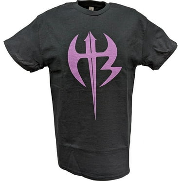 Jeff Matt Hardy Boyz Purple Logo WWE Mens T-shirt 3XL