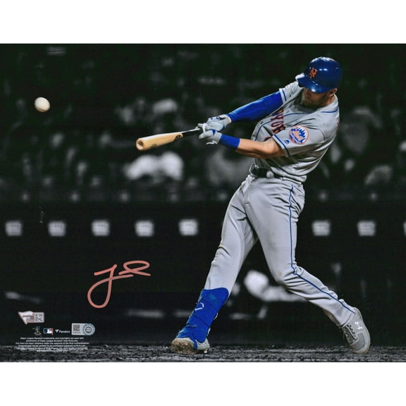 Jeff McNeil New York Mets Autographed 11" x 14" Hitting Spotlight Photograph - Fanatics Authentic Certified