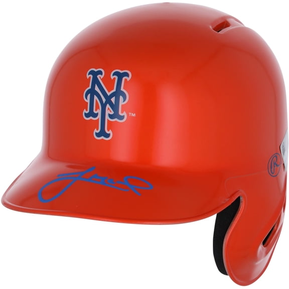Jeff McNeil New York Mets Autographed Alternate Chrome Mini Batting Helmet - Fanatics Exclusive - Fanatics Authentic Certified