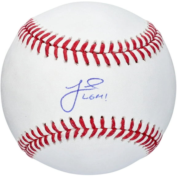Jeff McNeil New York Mets Autographed Baseball with "LGM!" Inscription - Fanatics Authentic Certified