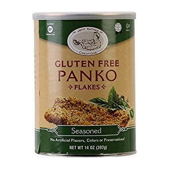 Jeff Nathan Creations Chef Gourmet Panko Seasoned Gluten Free, 14 Ounce