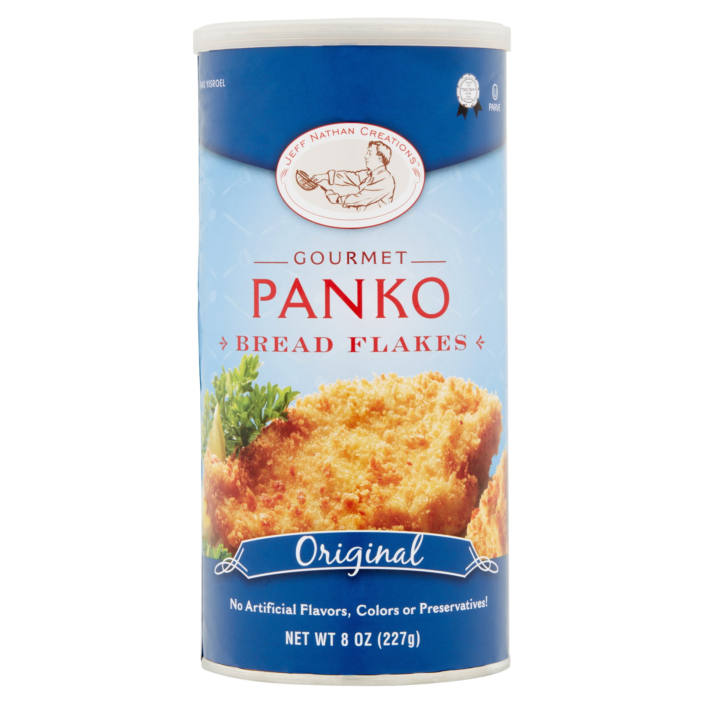 Jeff Nathan Creations Original Gourmet Panko Bread Flakes, 8 oz, 12 pack