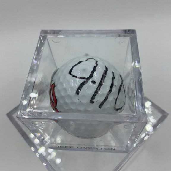 Jeff Overton Signed Autographed Golf Ball PGA With JSA COA