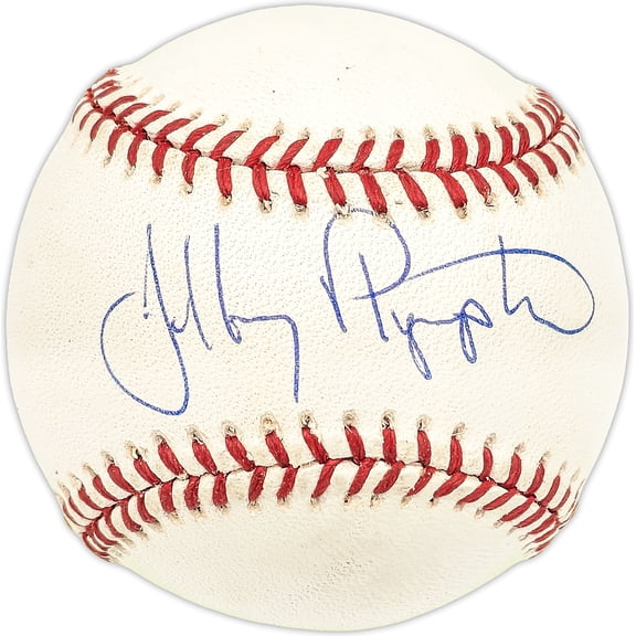 Jeff Plympton Autographed Official NL Baseball Boston Red Sox SKU #227440