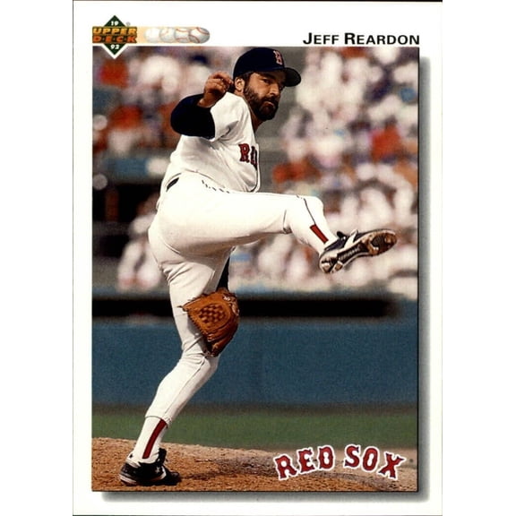 Jeff Reardon 1992 Upper Deck MLB #501 Baseball Card Boston Red Sox