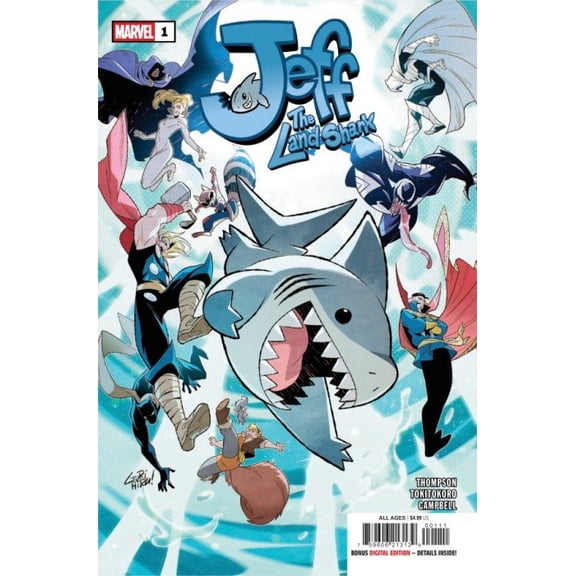 Jeff The Land Shark #1 VF ; Marvel Comic Book
