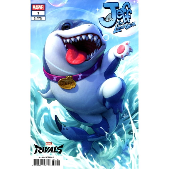 Jeff The Land Shark #1D VF ; Marvel Comic Book