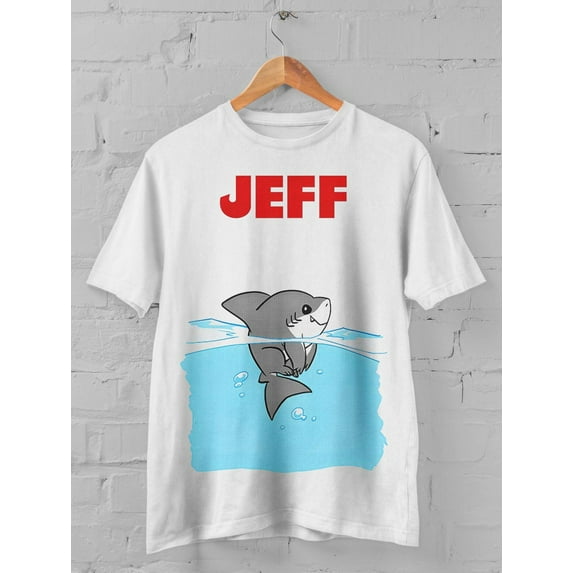 Jeff The Land Shark Shirt, Jeff The Land Shark Vintage Shirt, Jeff The Land Shark Graphic Shirt ,White Color,Size M