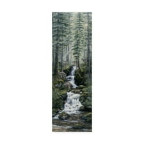 Jeff Tift 'Cascade Wolves' Canvas Art