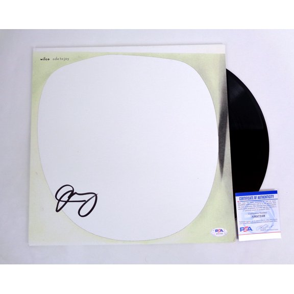 Jeff Tweedy Wilco Signed Autograph Ode To Joy Vinyl Record Album PSA/DNA COA