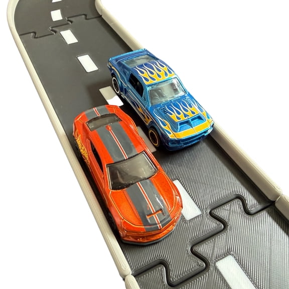 Jeff Did It - nano RC 2 Lane Track Set #1- 3 Color - HPI nano and other nano RC's also 1/64 Scale Cars and Trucks - Designed and Manufactured in the USA!