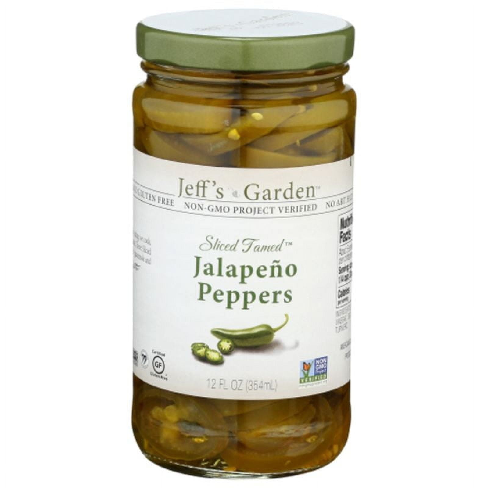 Jeff's Garden Jalapeno Peppers 12 fl oz Pack of 4