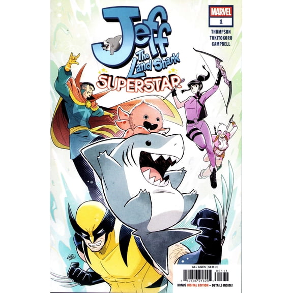 Jeff the Land Shark: Superstar #1 VF ; Marvel Comic Book