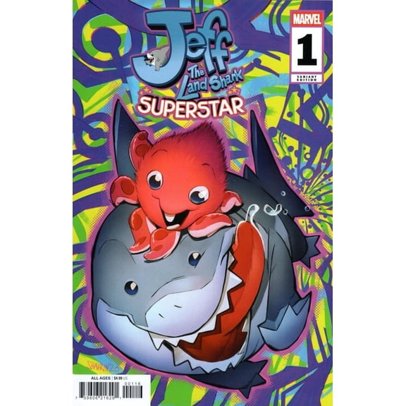 Jeff the Land Shark: Superstar #1F VF ; Marvel Comic Book