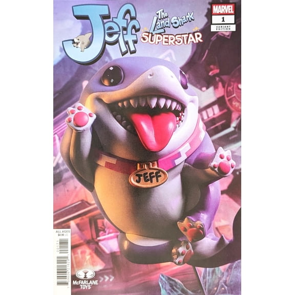 Jeff the Land Shark: Superstar #1H VF ; Marvel Comic Book