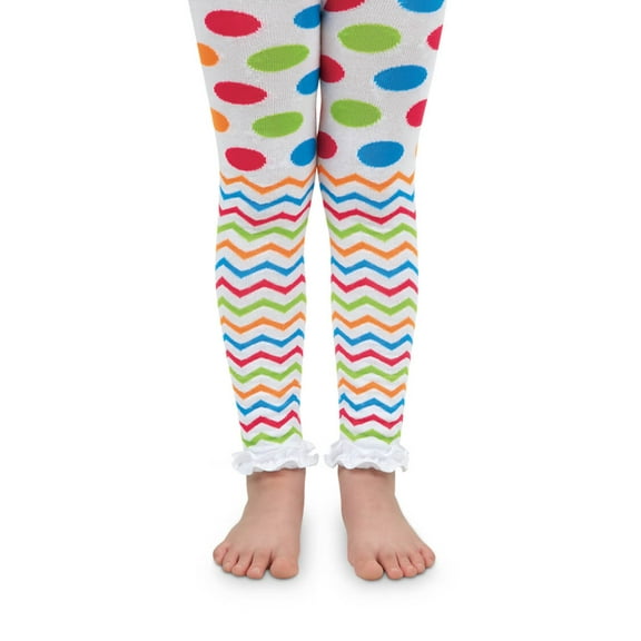 Jefferies Socks Baby Girls Big Ruffle Footless Tights