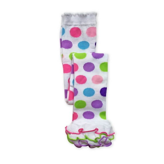 Jefferies Socks Baby Girls Big Ruffle Footless Tights