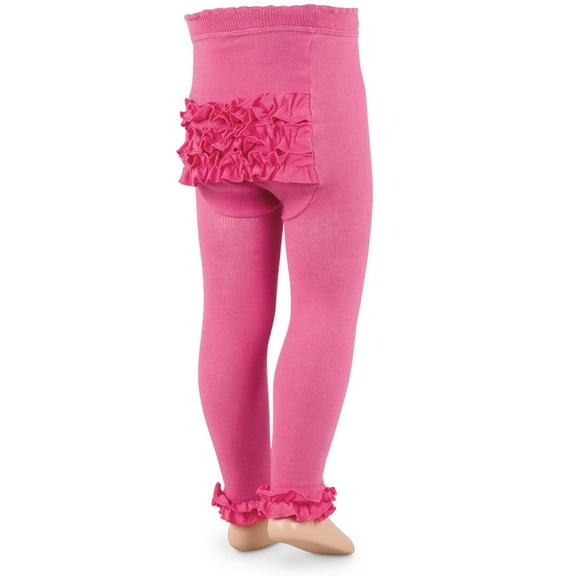 Jefferies Socks Baby Girls Ruffle Pima Cotton Footless Tights 1 Pack