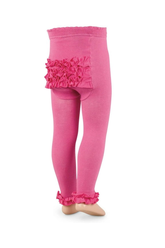 Baby Girls Ruffle Pima Cotton Footless Tights 1 Pack