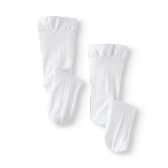 Jefferies Socks Baby Girls Soft Microfiber Tights, 2-Pack