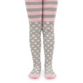 thumbnail image 1 of Jefferies Socks Baby Girls Toddler Polka Dot Stripe Pattern Cotton Tights 1 Pack, 1 of 4