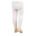 thumbnail image 1 of Jefferies Socks Baby Girls Toddler Ruffle Lace Rhumba Nylon Footless Legging Tights 1 Pack, 1 of 4