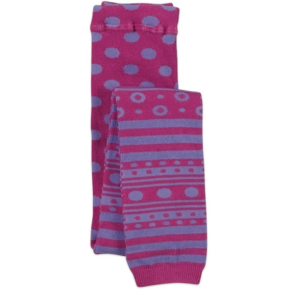 Jefferies Socks Baby Girls Toddler Stripe Polka Dot Cropped Legging Tights 1 Pack