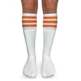 thumbnail image 1 of Jefferies Socks Boy's Girl's Stripe Vintage Knee High School Soccer Tube Socks 1 Pair Pack, 1 of 4