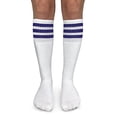 thumbnail image 1 of Jefferies Socks Boy's Girl's Stripe Vintage Knee High School Soccer Tube Socks 1 Pair Pack, 1 of 4