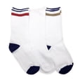 thumbnail image 1 of Jefferies Socks Boy's Smooth Toe Seamless Casual Crew Socks 3 Pair Pack, 1 of 4