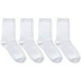 thumbnail image 1 of Jefferies Socks Boys Bamboo Ribbed School Uniform Crew Socks 4 Pairs, 1 of 5