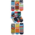 thumbnail image 1 of Jefferies Socks Boys Monsters Sharks Stripes Pattern Crew Socks 9 Pair Pack, 1 of 5
